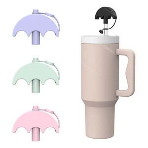 Sản phẩm bán chạy nhất 2024 Silicone rơm cap Stopper cho tái sử dụng ống hút tip có nắp đậy cho chống nhăn hiệu ứng - Product Image 1