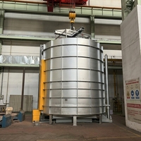 Four de recuit à résistance de type pit, facile à utiliser, durable, pour usine de fabrication industrielle, longue durée de vie