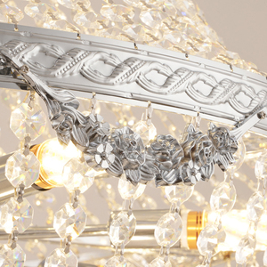Di alta qualità matrimonio dedicato oro cromato <span class=keywords><strong>lampadario</strong></span> di cristallo <span class=keywords><strong>per</strong></span> banchetti sala espositiva villa <span class=keywords><strong>ingresso</strong></span> highland hotel luci - Product Image 3