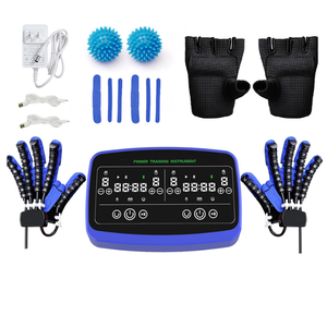 Guantes de entrenamiento de dedos Herramientas de ejercicio de dedos eléctricos ayudan con el entrenamiento de extensión de dedos Guantes de masaje Entrenador de función manual - Product Image 2