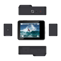 Caméra d'action de sport WIFI haut de gamme personnalisée 8K 6K 30FPS 10M corps-étanche double écran tactile coloré