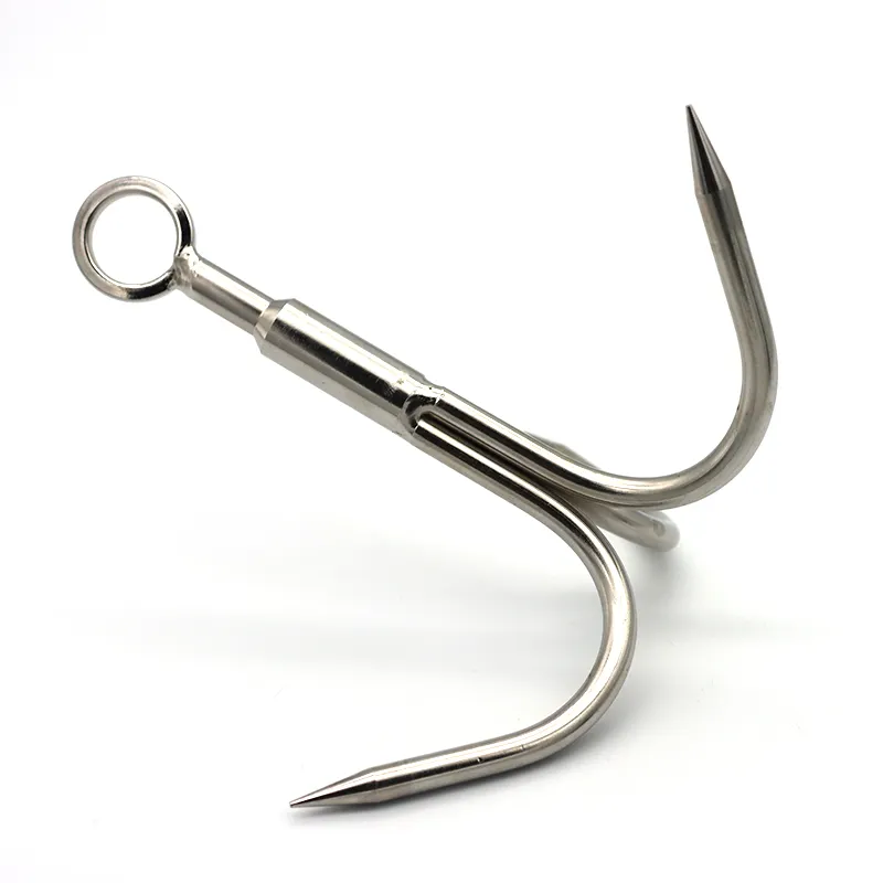 Treble Durable Carbon Steel Fishing Hooks Popular Model for Saltwater Lake and River Magnetic Material