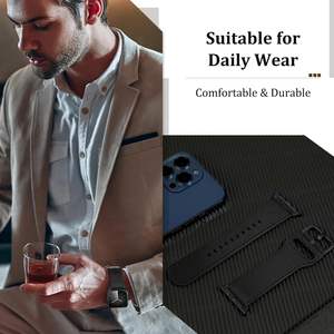 <span class=keywords><strong>Cinturino</strong></span> Vintage di lusso in vera pelle per <span class=keywords><strong>Apple</strong></span> Smart <span class=keywords><strong>Watch</strong></span> 38/40/41MM 42/44/45/46/49MM <span class=keywords><strong>cinturino</strong></span> di ricambio per <span class=keywords><strong>Apple</strong></span> Iwatch - Product Image 3