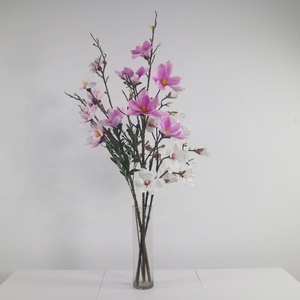 Gambo di fiori di <span class=keywords><strong>magnolia</strong></span> artificiale all'ingrosso - Product Image 4