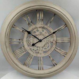 Customized Big Size Analog Vintage Retro Large Plastic <strong>Wall</strong> <strong>Clock</strong> case <strong>Roman</strong> <strong>Numerals</strong> Art <strong>Wall</strong> <strong>Clock</strong> - Product Image 3