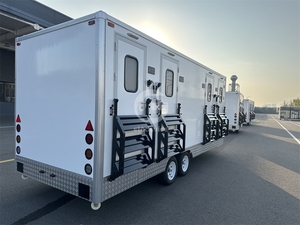 Toilettes mobiles de luxe, toilettes portables d'extérieur, toilettes portables de chantier, douche portable, salle de bain portable de luxe - Product Image 3