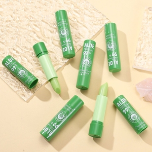 Bálsamo Labial de <span class=keywords><strong>Aloe</strong></span> <span class=keywords><strong>Vera</strong></span> Hidratante con Cambio de Color por Temperatura, Pintalabios que Cambia de Color, Cuidado Labial en Barra Natural - Product Image 5