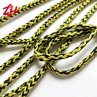 Corde tressée en aramide de 5 mm, 6 mm, 8 mm, haute résistance, résistante à la chaleur, pour levage industriel et sauvetage incendie (vente en gros)