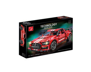 Ford Must ang Shelby GT500-supercoche de carreras, modelo de bloques de construcción, juego técnico, juguetes furiosos, regalos - Product Image 2