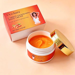 Loción Corporal Aclarante Natural de 100g, Crema Hidratante Reafirmante e Iluminadora, Loción Corporal Aclarante de Zanahoria - Product Image 2