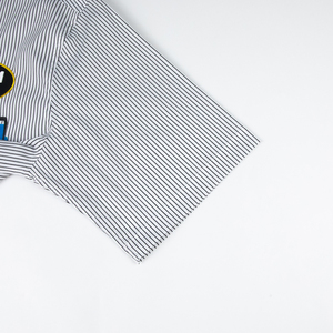 Custom Button Down Short Sleeve <strong>Western</strong> <strong>Shirts</strong> <strong>for</strong> <strong>Men</strong> Wholesale Boxy Fit Stripe Patch Embroidery Prints <strong>Men's</strong> Casual <strong>Shirts</strong> - Product Image 6