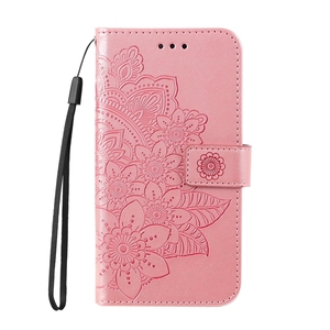 Funda de cuero con tapa de libro para Redmi 13C, para Redmi K70/K70 <span class=keywords><strong>PRO</strong></span> 5G, funda para teléfono con billetera con soporte, diseño de flores - Product Image 3