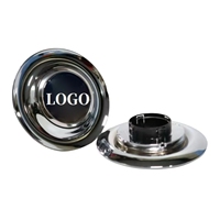 Cache-moyeu flottant en aluminium True Direction 183 mm pour Land Rover Range Rover Rolls Royce Dodge