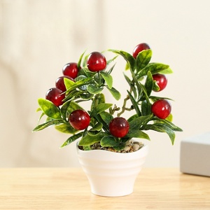 Árboles Frutales Artificiales, Bonsái de Paisaje, Árboles Frutales Simulados, Plantas Artificiales en Maceta para Decoración del Hogar, Cocina y Hotel - Product Image 3