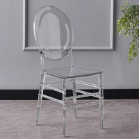 Chaises Napoléon en résine acrylique transparente empilables pour mariages, banquets, événements et hôtels – Vente en gros