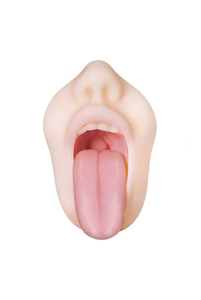 Rousing Real Mouth Sex Toy masturbator cup thủ dâm nam mở rộng đồ chơi phòng ngủ người lớn 2 trong 1 của nam giới - Product Image 5