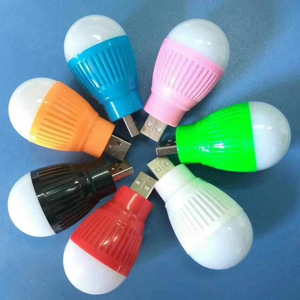 Poplor Led Night <b>Light</b> Usb Plug In Colorful <b>Globe</b> Shape Tap Control For Bedroom Desk Lighting Dc 5V - Product Image 4