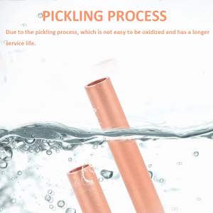 Terminales de tubos para ingeniería química, 250 piezas, conectores de crimpado de cobre, crimpado firme, seguro y confiable - Product Image 3