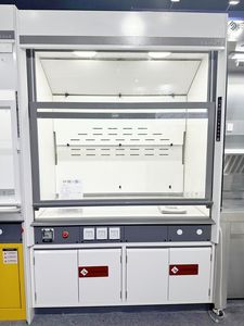 خزانة أبخرة أوتوماتيكية للمختبرات، مقاومة للأحماض الكيميائية، خزانة عوادم صناعية للمدارس - Product Image 3