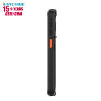 PDA Android étanche IP68 avec bouton SOS, NFC, 4 Go de RAM, 64 Go de ROM, scanner de codes-barres, 1 terminal de point de vente mobile pour acheteur