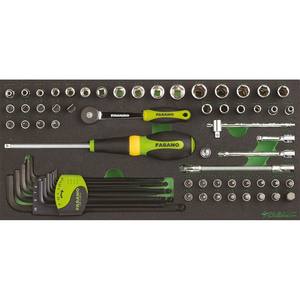 Fasano 100-Piece Mechanics Tool Set Metric <b>Socket</b> Wrench Kit Automotive Repair Tools - Product Image 1