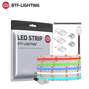 Led Strip Rgb 24v Hot Selling High Density 5m 12v 810leds/m 24v 840leds/m RGBW Flexible Led Strip FCOB FOB RGB COB Led Strip