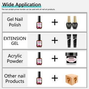 Gel para Uñas <span class=keywords><strong>Prime</strong></span> Bonder OEM ODM, Suministros para Uñas, Pintura Artística, Esmalte de Gel UV, Capa Superior y Base, Profesional para Salón y Uso Personal - Product Image 5