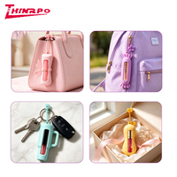 Housse en silicone personnalisée pour flacon de parfum de 45 ml, manchon en silicone pour flacon vaporisateur de voyage, multi-usages avec sangle de suspension