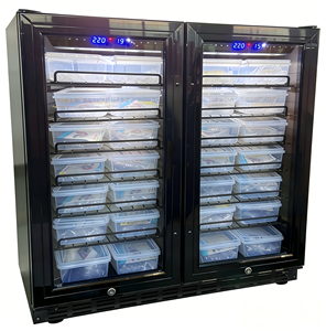 Incubadora de Reptiles con Dos Zonas y Cerradura, Silenciosa, con Control de Temperatura, para Huevos de Serpiente y Lagarto, con Luz - Product Image 1