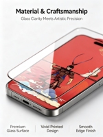 Protection d'écran en verre trempé HD transparente anti-statique anti-rayures 9H anti-choc couverture intégrale pour Samsung Galaxy A16/06/56/36