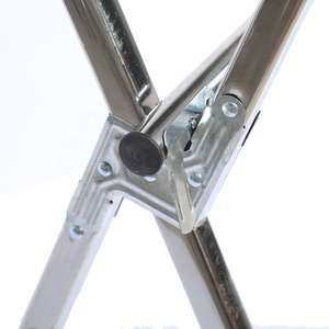 Support de cintres en acier inoxydable de haute qualité support de séchage de vêtements pliable support de sèche-<span class=keywords><strong>linge</strong></span> autoportant en forme de X - Product Image 4