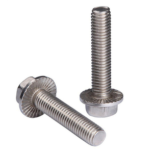 Heavy Duty 316 Stainless Steel Flange <strong>Bolt</strong> A4-80 Grade <strong>M16</strong> X 150mm Plain Finish DIN Standard - Product Image 2