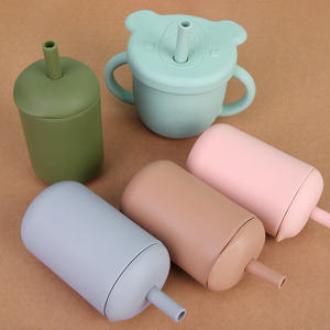 Oem Odm Bpa Gratis Milieuvriendelijk Frans Land Siliconen Babyvoedingsset 6 Stuks Peuter Zuigplaat Slabbetje Lepel Vork Servies - Product Image 5