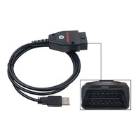 Chip TFDI EOBD Negro 12V 1260 Herramientas de Chip ECU, Cable de Línea de Diagnóstico de Programación de ECU