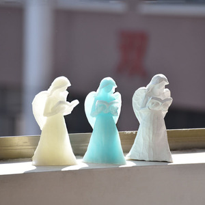 Moule à gâteau 3D en silicone écologique en forme d'ange - Outil facile à utiliser pour la création de motifs de livres - Product Image 2
