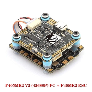 Contrôleur de vol <span class=keywords><strong>DIATONE</strong></span> <span class=keywords><strong>MAMBA</strong></span> <span class=keywords><strong>F405</strong></span> <span class=keywords><strong>MK2</strong></span> V2 ICM42688P W/BLHeli _ S F40/ F55 _ BLS 4in1 ESC Dshot 300-1200 3-6S RC FPV Racing Drone - Product Image 3
