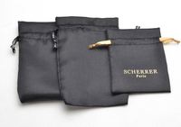 Pochettes de bijoux en satin de haute qualité 3x4 pouces