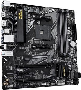Carte mère B550m Ds3h Ac R2 Am4 Matx prenant en charge les processeurs des séries 5000/4000/3000, DDR4, 2xM.2, PCIe 4.0, Wifi5, socket AMD AM4 - Product Image 5