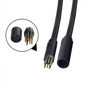 IP65 Wasserdichter M16 Elektrischer Strom-Signalstecker für E-Bikes Männlich Weiblich Metall mit PVC-Isolierung und Kupferleiter - Product Image 4