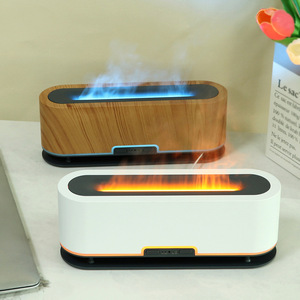 Difusor de Aroma JCSY, Humidificador Ultrasónico de 0.5L con Efecto de Llama Azul para Uso en el Hogar y la Oficina - Product Image 4