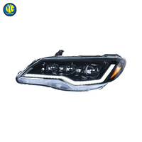YU GUANG pour Honda Civic CIIMO FD2 2006 2012 phare phare amélioré LED DRL phare 3 lentilles assemblage de lumière avant