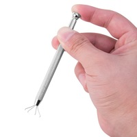 Lotus droit et incurvé Kelly hémostat pince verrouillage pince à épiler pince en acier chirurgical inoxydable acier argent Piercing outils