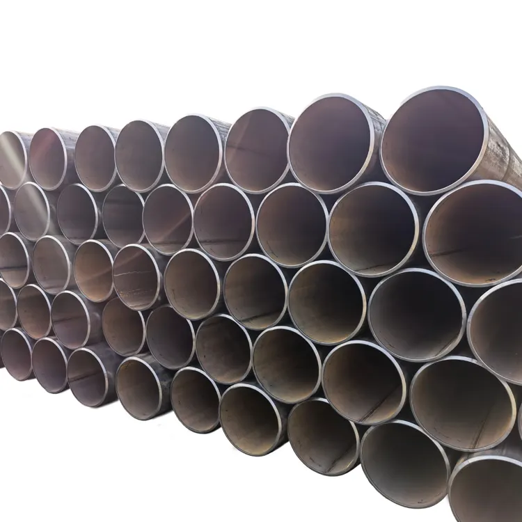 Astm A53 Q235 1/2'' - 48'' ERW Weld Black Round Iron Used Steel Pipe For Sale