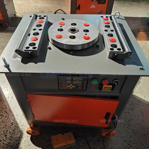 High Quality Steel Bar Bending <b>Machines</b> Corrugated Iron Rebar Stirrup Bender Hoop <b>Machine</b> Steel Bar Bending <b>Machine</b> - Product Image 1