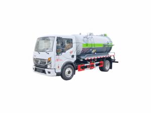 Dongfeng D6 5CBM Vacuum Truck Custom Export, Italian Jurop Vacuum Pump, Sewage Fecal Sludge Transport, China Factory Low Price - Product Image 1