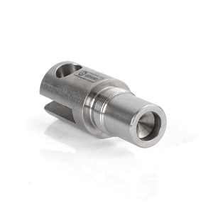 OEM ODM Personalizado CNC Acero Inoxidable Acabado Brillante Pasador de Horquilla Ranurado con Hombro / Cabeza de Eje de Conexión Tamaños Disponibles Mecánico - Product Image 2