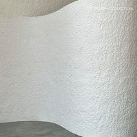 Matériau décoratif moderne, durable, étanche, léger, grande dalle de travertin en dacite, pierre tendre pour décoration murale d'hôtel et de maison