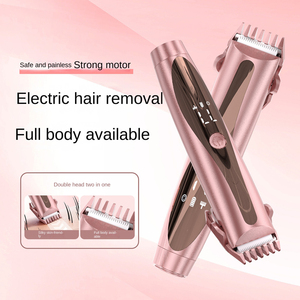 Rasoir personnel étanche IPX7 pour <span class=keywords><strong>femme</strong></span> avec charge USB 400 mAh, <span class=keywords><strong>tondeuse</strong></span> indolore pour les aisselles, le maillot et les zones intimes - Product Image 5