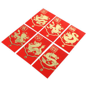 Tùy Chỉnh Dễ Thương Trung Quốc Giấy Rồng Túi Phong Cách Màu Đỏ Túi Phong Bì Cho Trung Quốc Năm Mới Món Quà Phong Bì - Product Image 4