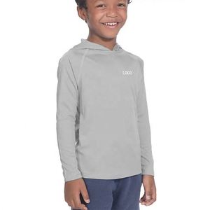 Camisetas de Pesca con Capucha y Protección Solar UPF50, Camisetas de Manga Larga de Poliéster de Secado Rápido para Adultos/Niños - Product Image 3